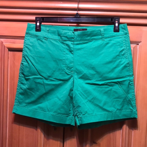 Green Women's Shorts - Picture 1 of 3